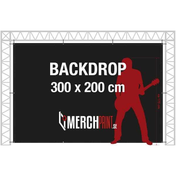 Backdrop 300x200 cm