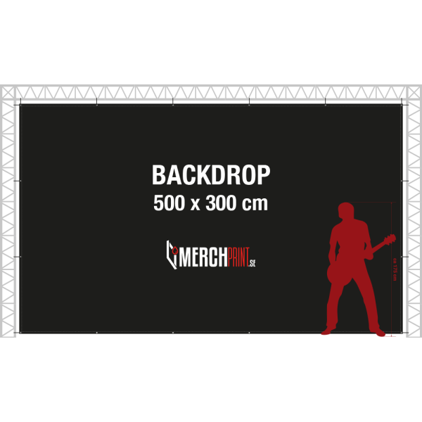 Backdrop 500x300 cm