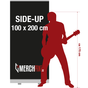Side-up 100x200 cm (Roll-up)