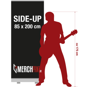 Side-up 85x200 cm (Roll-up)
